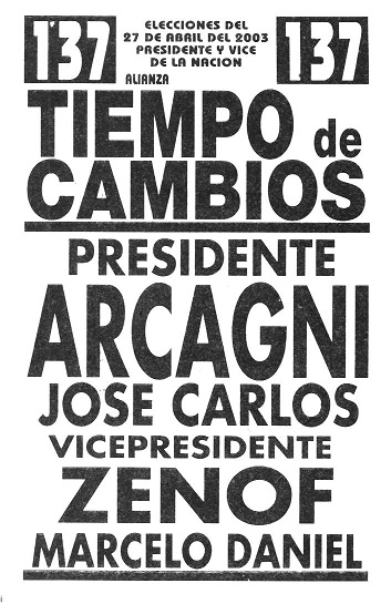 Campaña Arcagni - Zenof