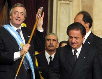 Asunción del presidente Kirchner