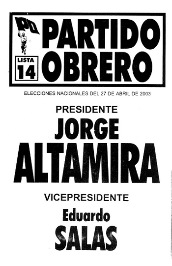 Boleta electoral de Altamira-Salas.