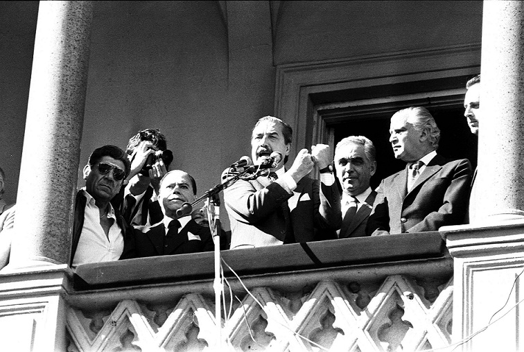 Discurso de Raúl Alfonsín en Semana Santa