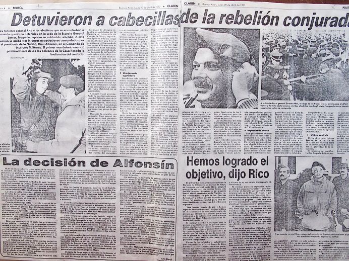Detuvieron a cabecillas de la rebelión conjurada