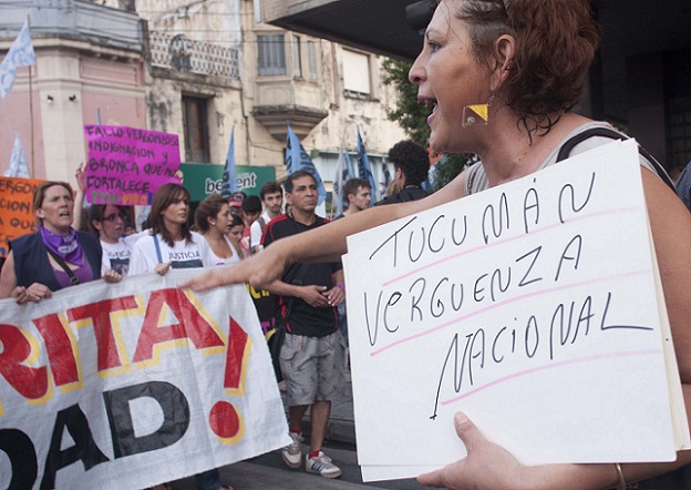 Marcha por el fallo Marita Verón en Tucumán I