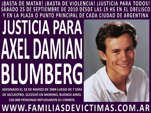 Justicia para Axel Blumberg