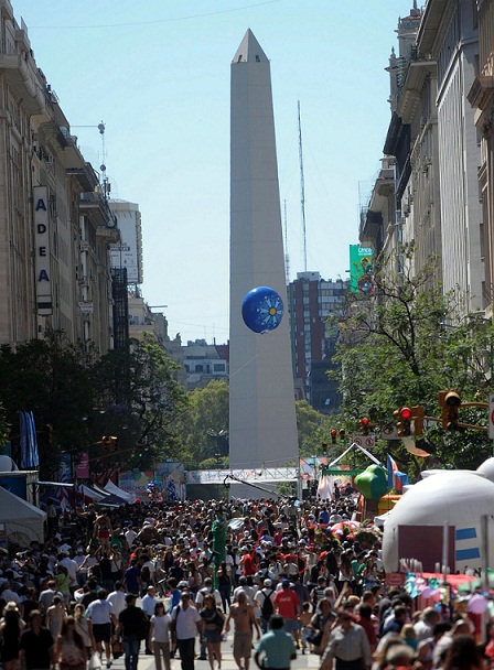 Buenos Aires fiesta de la democracia y los DDHH 