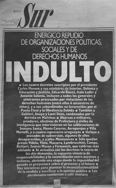 Diario SUR «INDULTO»