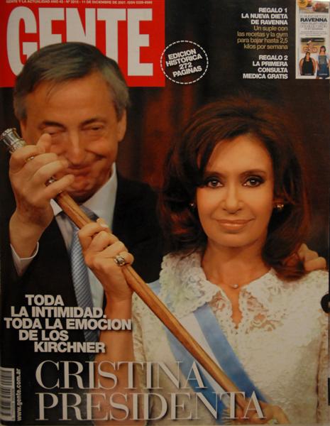 Revista Gente, Cristina Presidente