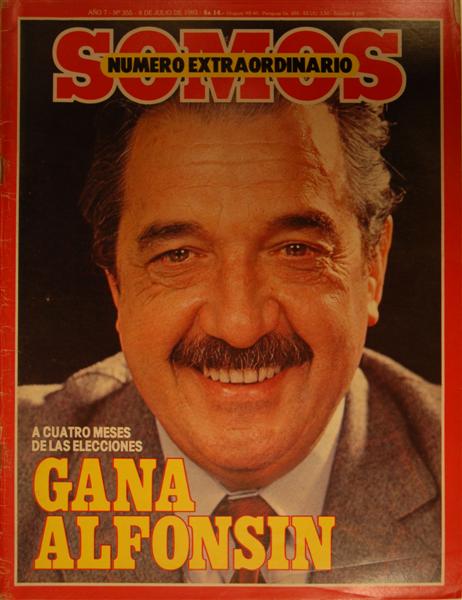 «Gana Alfonsín»