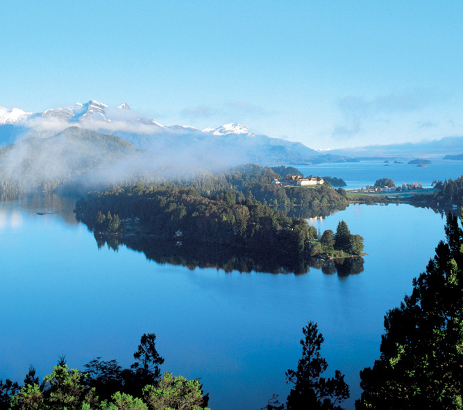 Vista panorámica de Llao Llao
