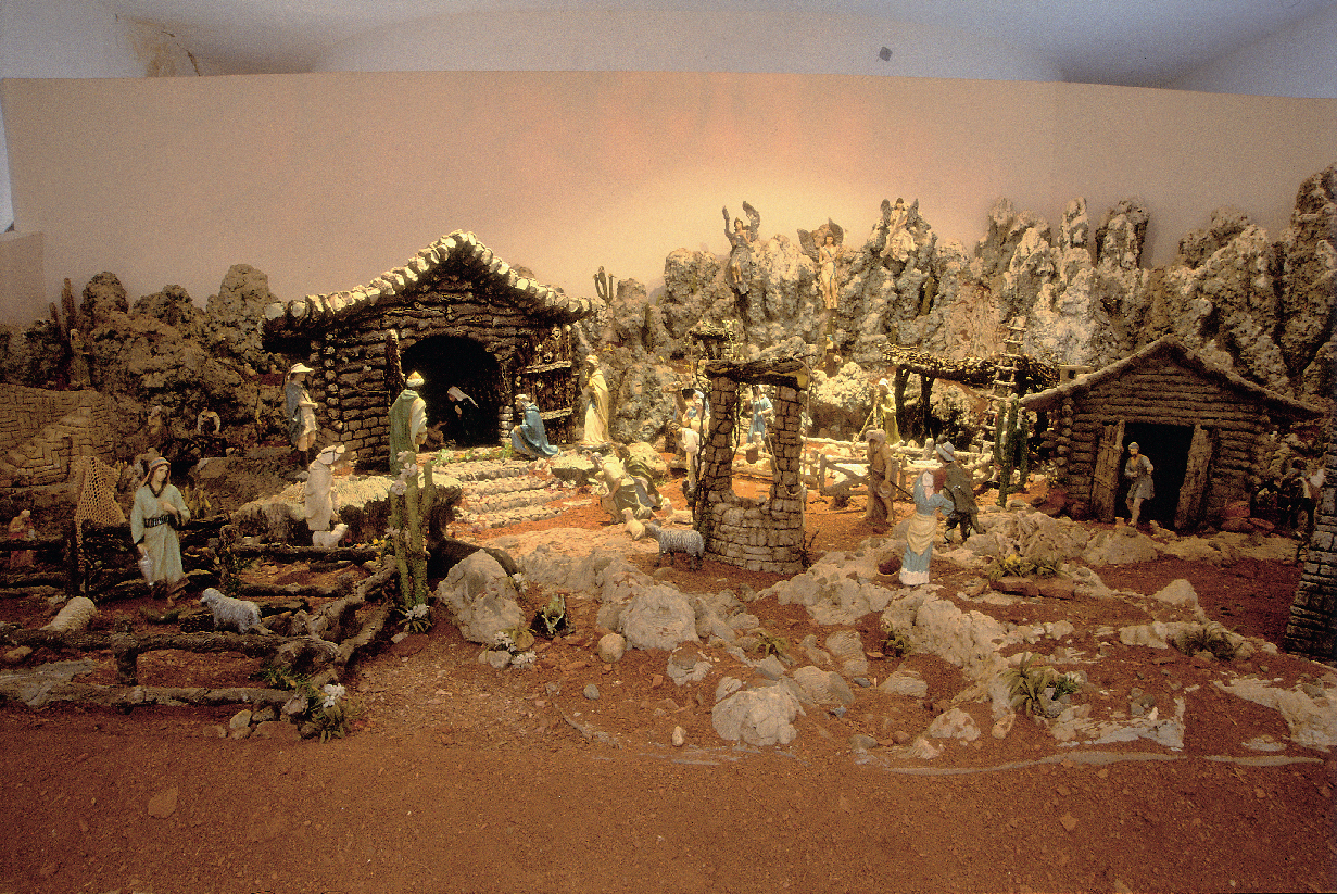 Pesebre, obra de Nocenta Pisetta