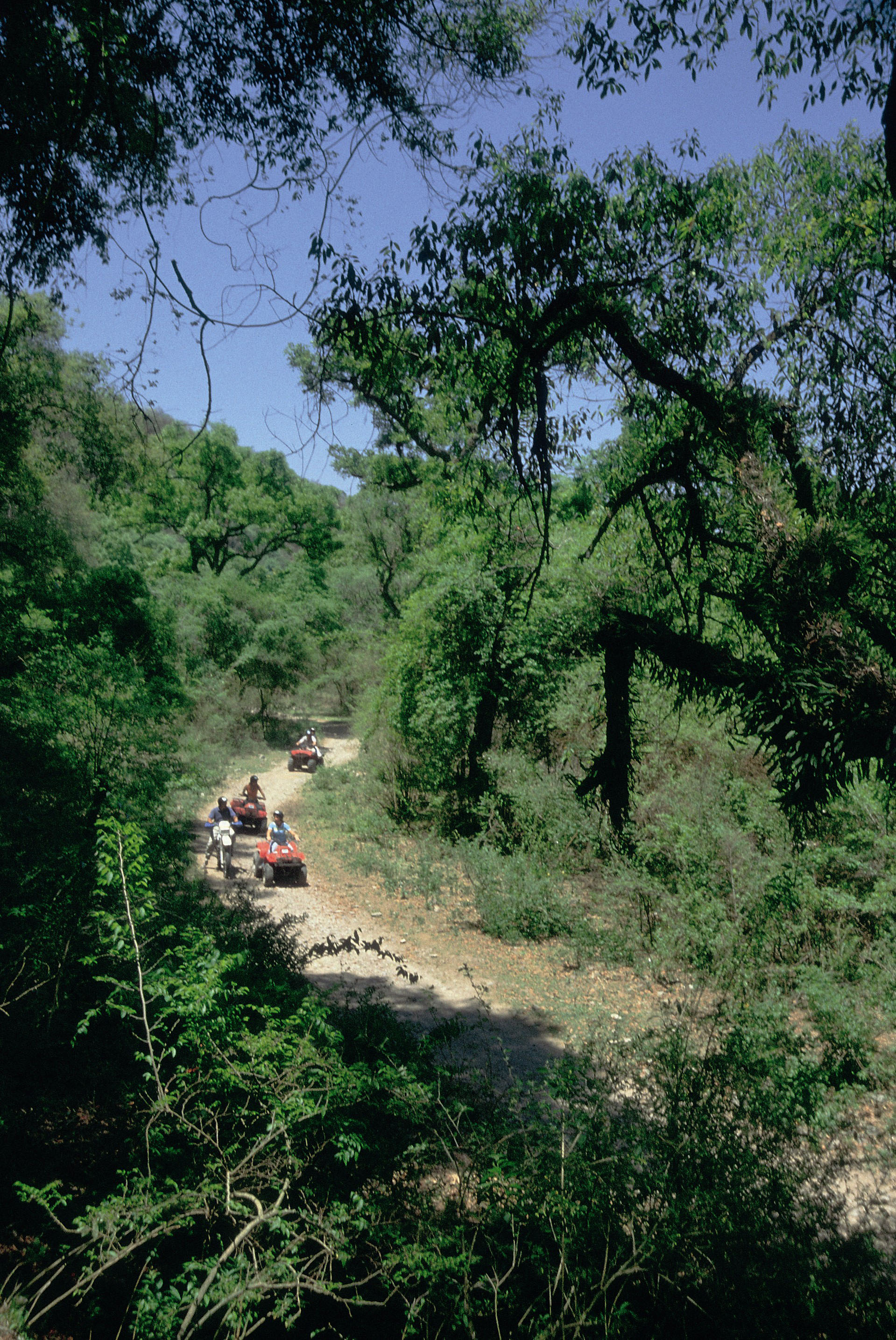 Recorrido en cuatriciclo por un camino de Salta