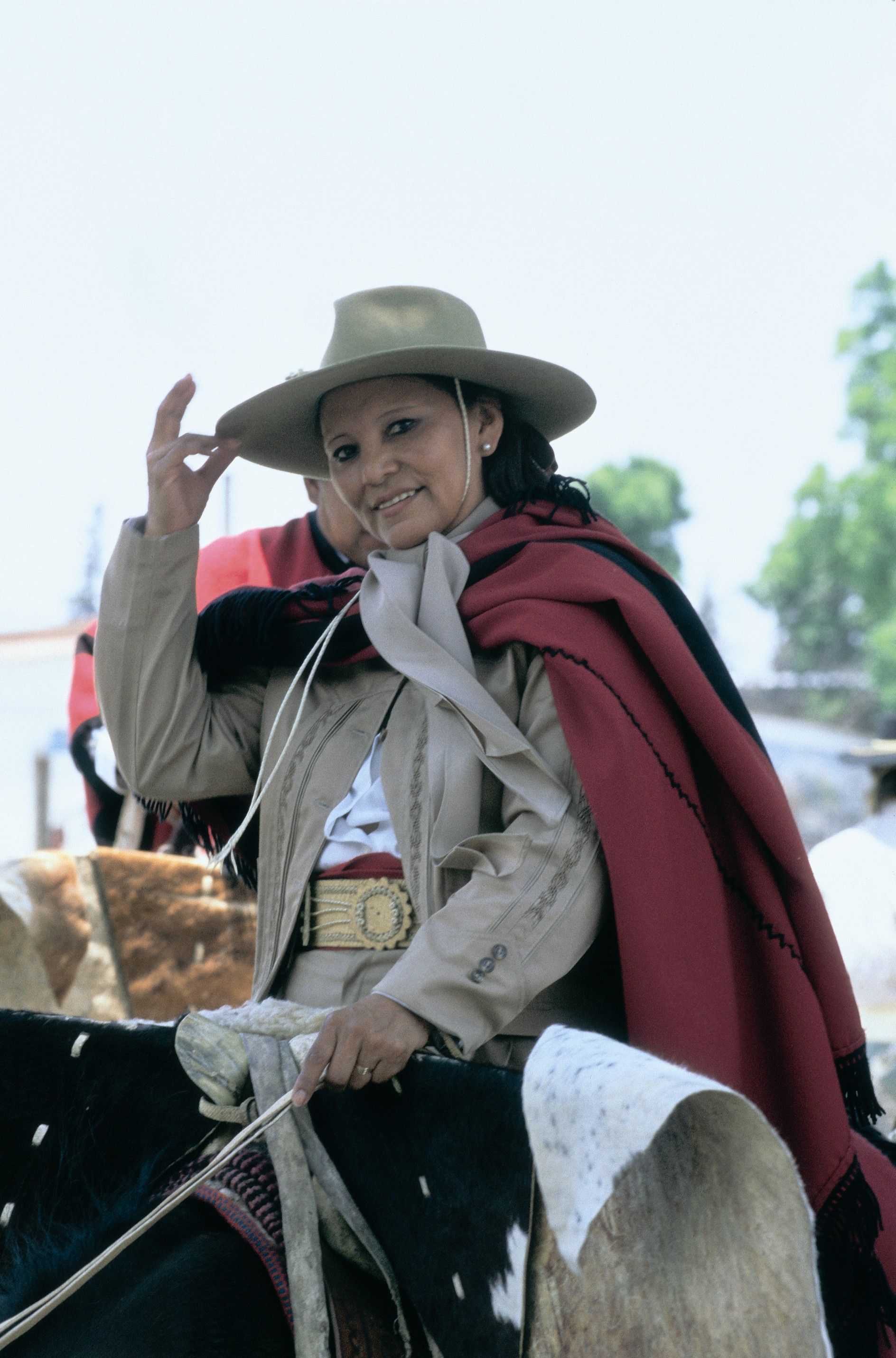 Mujer a caballo