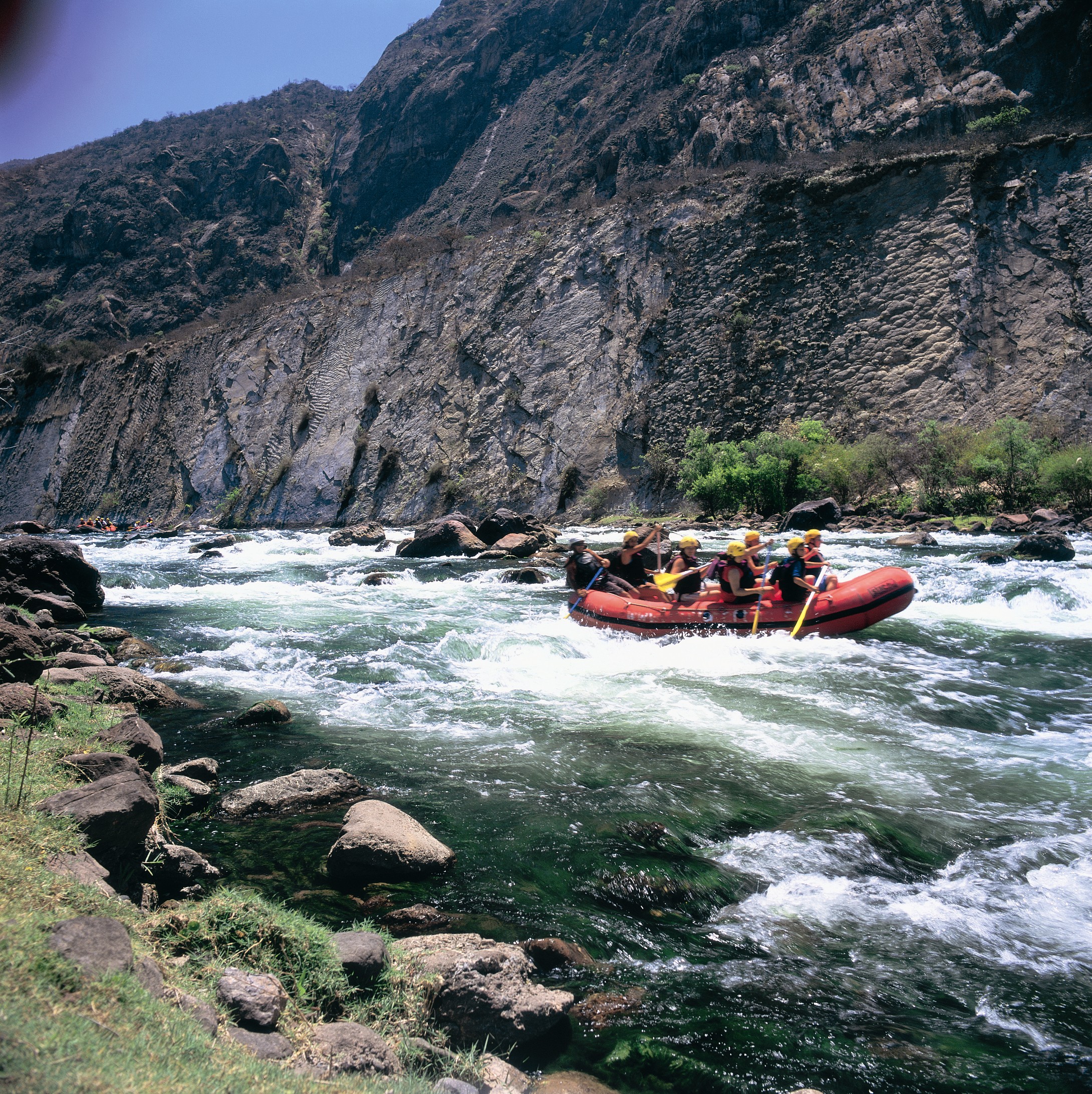 Rafting en el río Juramento