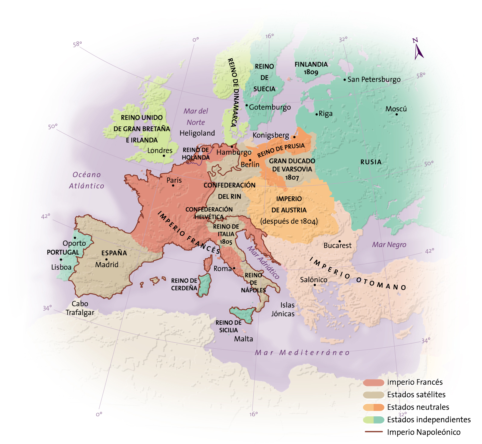 El imperio napoleónico