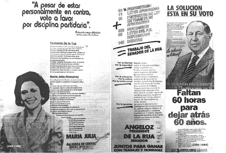 Campaña UCEDE. Alianza del Centro, 1989.