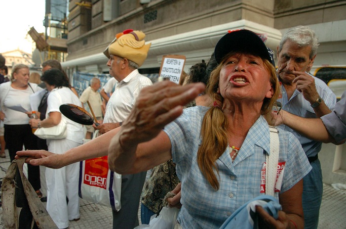 Protesta de ahorristas