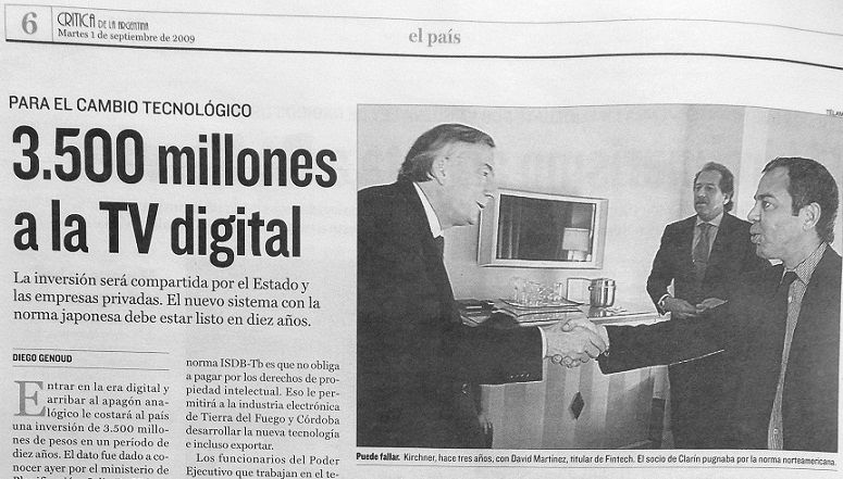 La TV digital, 2009.