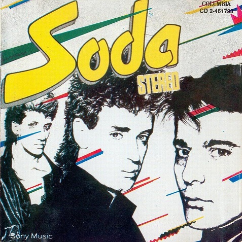 Tapa del álbum «Soda Stéreo», Soda Stéreo, 1984.