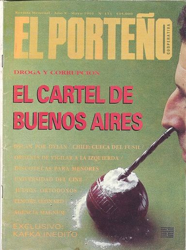 Tapa de El porteño, n.° 113, mayo de 1991.
