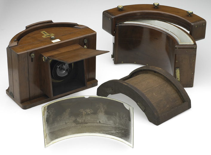 Primera cámara que permitió realizar fotos panorámicas (año 1861)