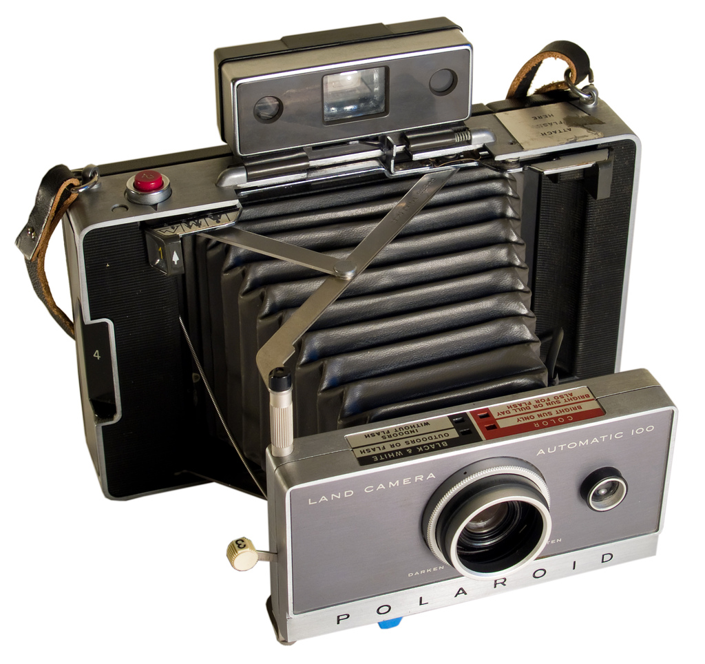 La cámara Polaroid Land (año 1948)