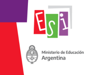 La imagen muestra los logos de ESI y del Ministerio de Educación.