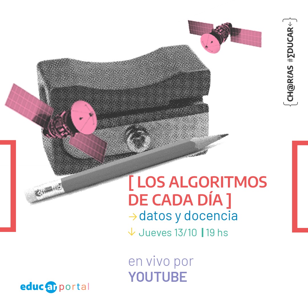 Charlas Educar, algoritmos de cada día