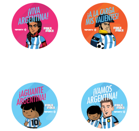 Stickers del mundial