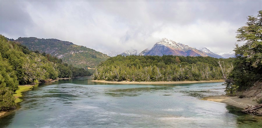 vista aérea del Parque Nacional Los Alerces
