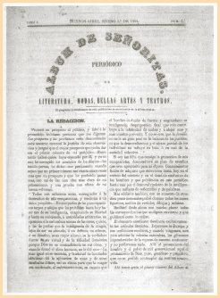 Imagen del Album de señoritas.