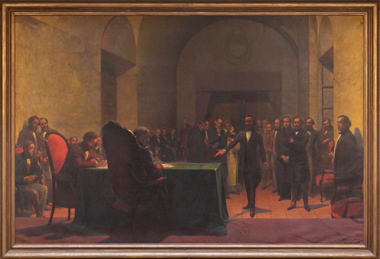 Los constituyentes de 1853 de Antonio Alice.