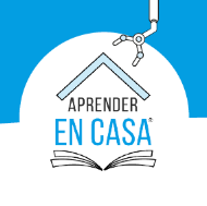 Logo de Aprender en Casa.