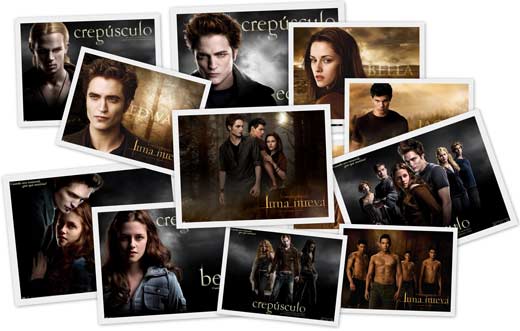 Collage imagen de serie Crepusculo.