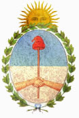 Escudo nacional argentino.