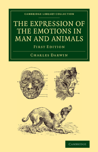 Portada de The expression of the emotions in man and animals, de Charles Darwin.