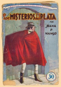 Imagen de la tapa del libro Los misterios del Plata de Juana Manso.