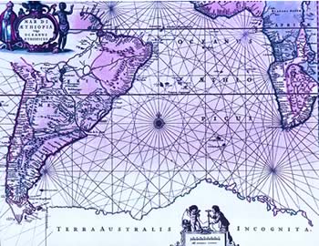 Mapa del siglo XVII