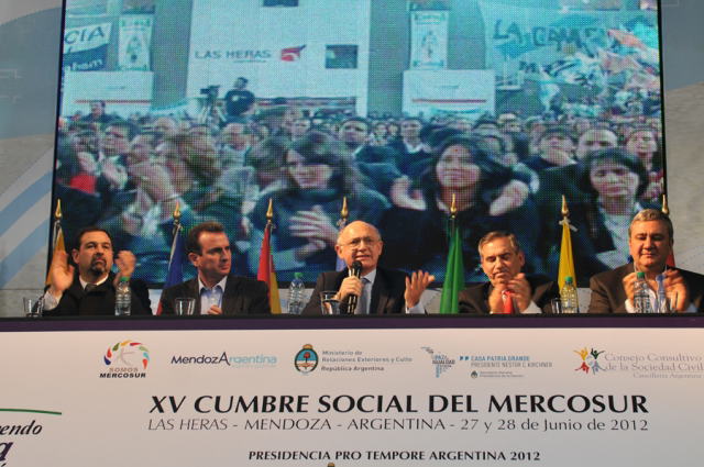 Panel del Mercosur 2012.