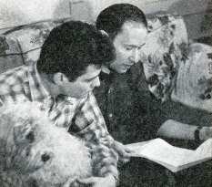 Foto de Sendak y su hermano Jack.