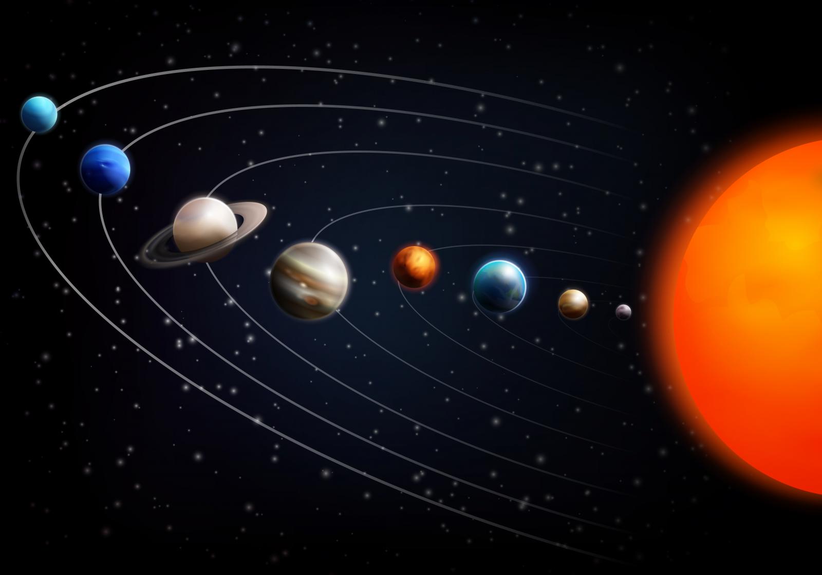 Planetas del Sistema Solar.
