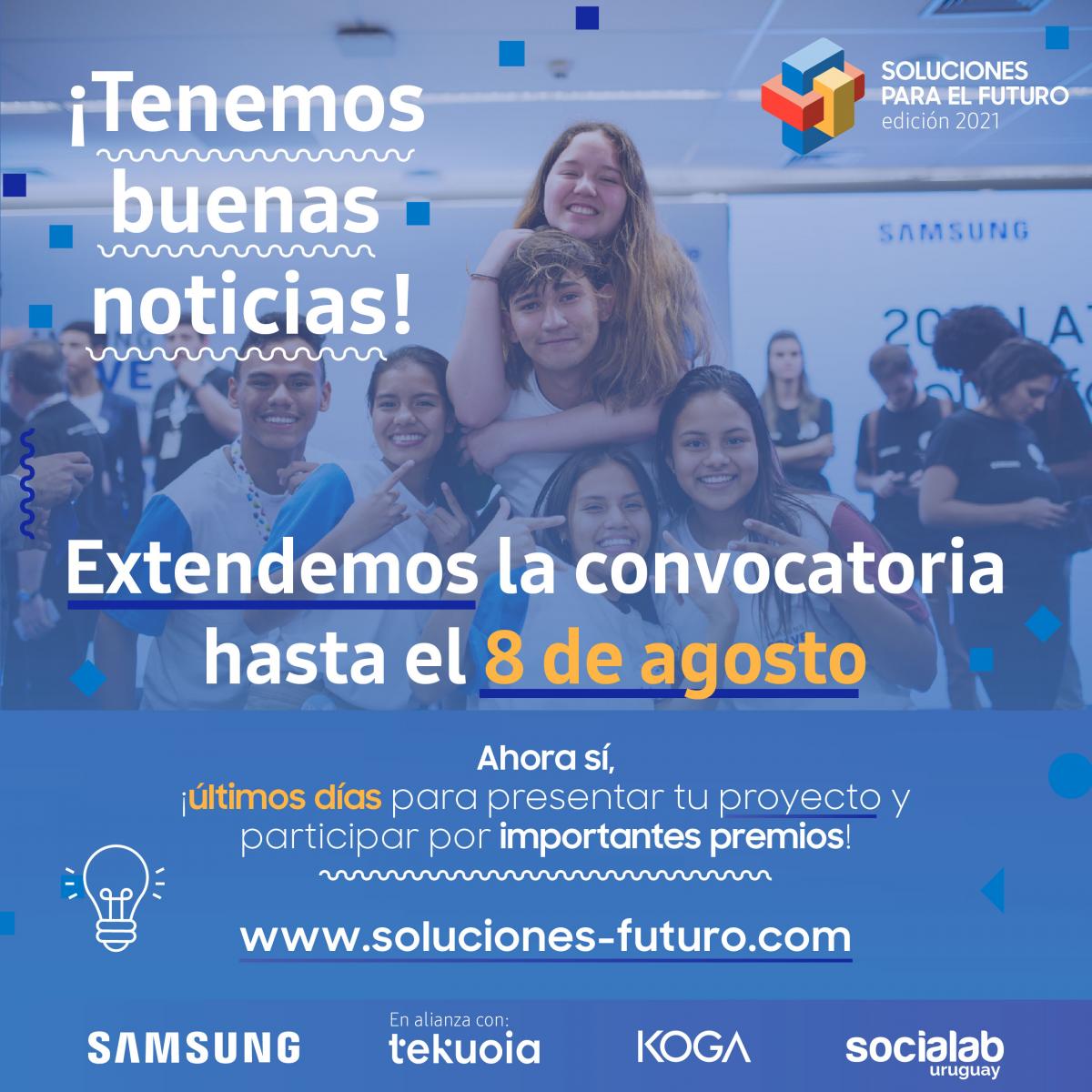 flyer extensión fecha soluciones para el futuro