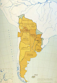 Mapa del Virreinato del Río de la Plata